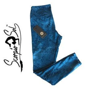 Scorpio SOL High Waist Tie-Dye Yoga Leggings